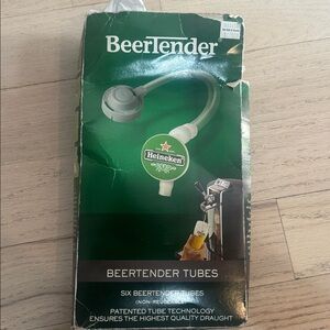 Heineken Krups Beertender Tubes New In Box 6 sealed tubes 
DISCONTINUED